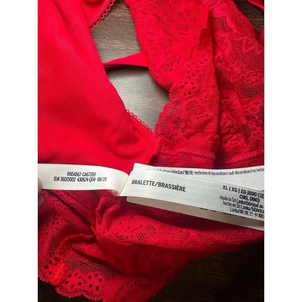 PINK Victorias Secret lace triangle
